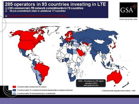 LTE World map 285 investments 050112 small